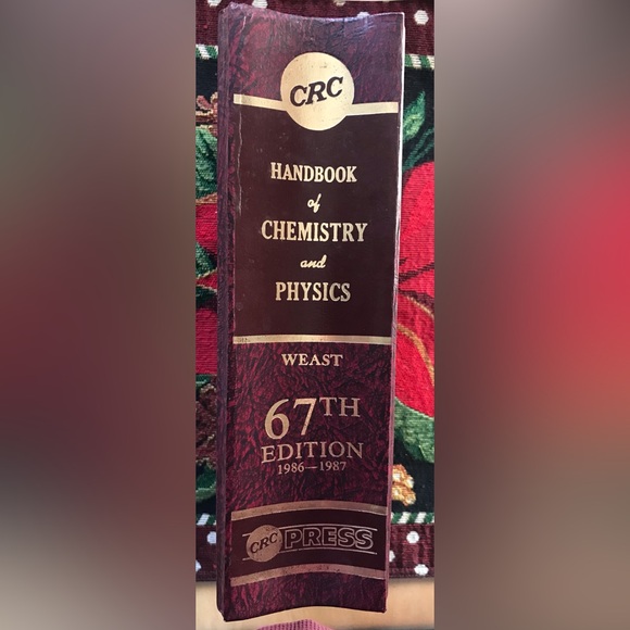 CRC The "Handbook of Chemistry and Physics, 67th Edition" 1986-1987 - Picture 4 of 4